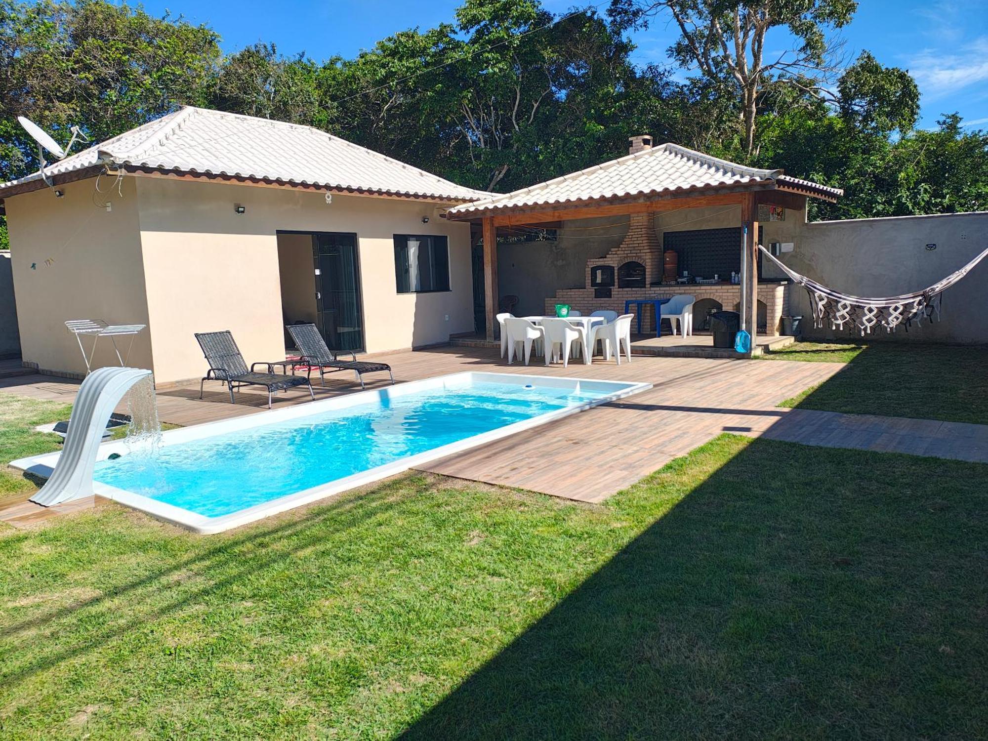 Casa de férias Chale Da Marcia Com Piscina E Churrasqueira Privativos *